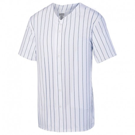 Augusta Sportswear 1685 Unisex Pin Stripe Baseball Jersey