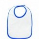 Rabbit Skins RS1004 Infant Contrast Trim Bib