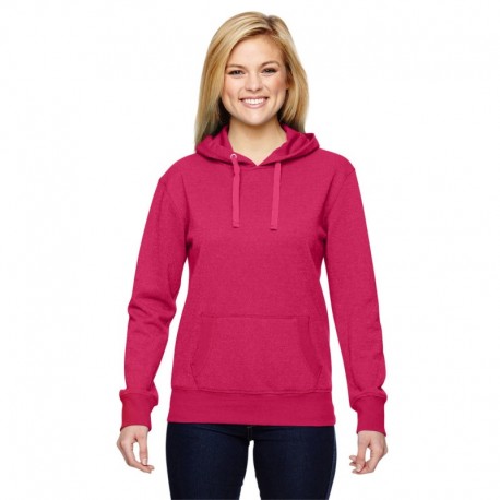 J America JA8860 Ladies Glitter French Terry Hooded Sweatshirt