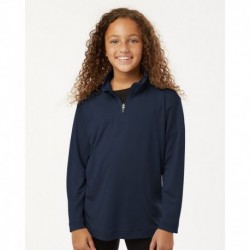 AllPro 41870Y Youth Pro-Lock Performance Quarter-Zip Pullover