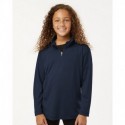 AllPro 41870Y Youth Pro-Lock Performance Quarter-Zip Pullover