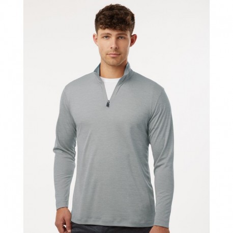 AllPro 4HM700 Men's Pro-Lock Performance Melange Quarter-Zip Pullover