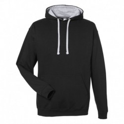 AWDis JHA003 Unisex Midweight Varsity Contrast Hooded Sweatshirt