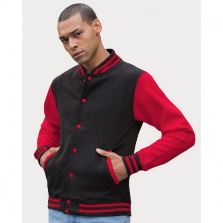 AWDis JHA043 Unisex Letterman Jacket