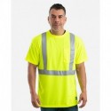 Berne Apparel HVK012T Men's Tall Hi-Vis Class 2 Performance T-Shirt