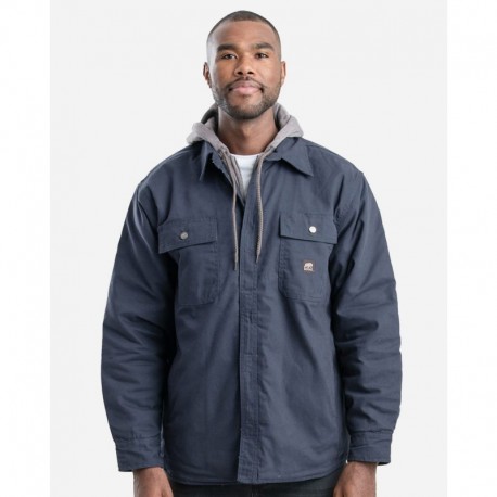 Berne Apparel SH68 Men's Throttle Hooded Shirt Jacket