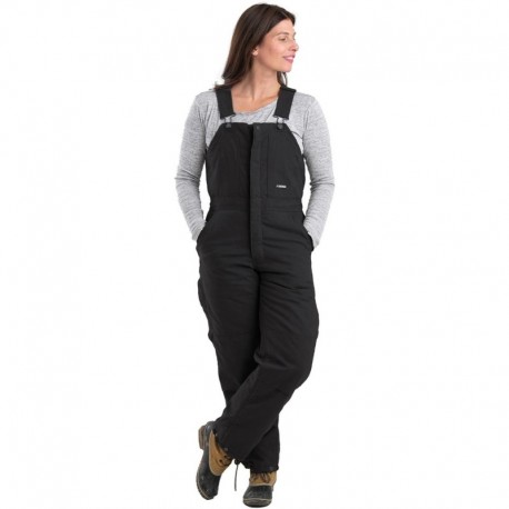 Berne Apparel WB515 Women's Softstone Duck Insulated Bib Overall