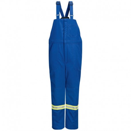 Bulwark BNNTT Men's Tall Deluxe Insulated Bib Overall with Reflective Trim - Nomex IIIA