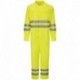 Bulwark CMD8 Men's Hi-Vis Deluxe Coverall with Reflective Trim - CoolTouch 2 - 7 oz.