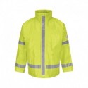 Bulwark JXN6 Men's Hi-Visibility Flame-Resistant Rain Jacket