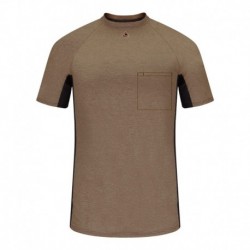 Bulwark MPS4 Men's FR Two-Tone Base Layer with Concealed Chest Pocket- EXCEL FR