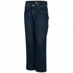 Bulwark PSJ6 Men's Stretch Denim Dungaree Jeans