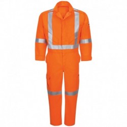 Bulwark QC12 Men's iQ Series Endurance Premium Coverall with CSA Compliant Reflective Trim
