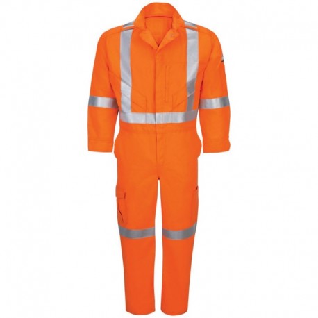 Bulwark QC12 Men's iQ Series Endurance Premium Coverall with CSA Compliant Reflective Trim