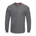 Bulwark QT40 Men's iQ Series Plus Long Sleeve Henley