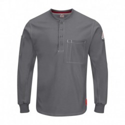 Bulwark QT40T Men's Tall iQ Series Plus Long Sleeve Henley