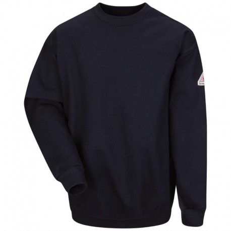 Bulwark SEC2T Men's Tall Flame Resistant Crewneck Sweatshirt