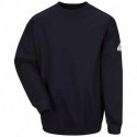 Bulwark SEC2T Men's Tall Flame Resistant Crewneck Sweatshirt