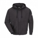 Bulwark SEH4T Men's Tall Zip-Front Hooded Sweatshirt