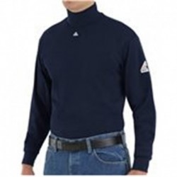 Bulwark SEK2T Men's Tall Tagless Mock TurtleNeck EXCEL FR