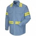 Bulwark SLDTT Men's Tall Enhanced Visibility Uniform Shirt