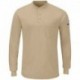 Bulwark SML8T Men's Tall Long Sleeve Henley