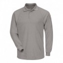 Bulwark SMP2 Men's Classic Long Sleeve Polo - CoolTouch2