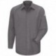Bulwark SMS2 Men's Concealed-Gripper Pocketless Long Sleeve Shirt - CoolTouch 2