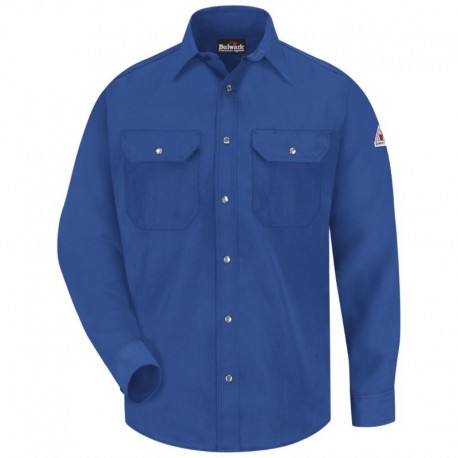 Bulwark SNS2 Men's Snap-Front Uniform Shirt - Nomex IIIA - 4.5 oz.