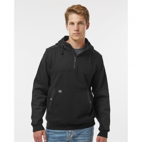 DRI DUCK 7349 Men's Mission Quarter-Zip Hooded Pullover