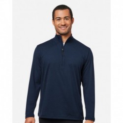Glyder MDP1772 Men's Fairway Marbled Jersey Quarter-Zip Pullover