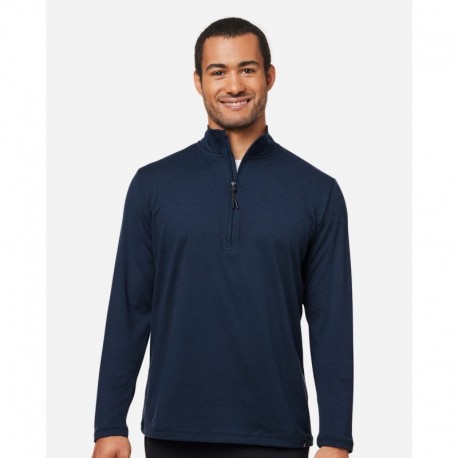 Glyder MDP1772 Men's Fairway Marbled Jersey Quarter-Zip Pullover