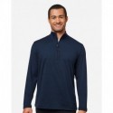 Glyder MDP1772 Men's Fairway Marbled Jersey Quarter-Zip Pullover