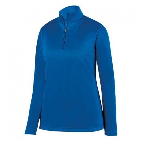 J. America 5509 Women's Wicking Fleece Quarter-Zip Pullover