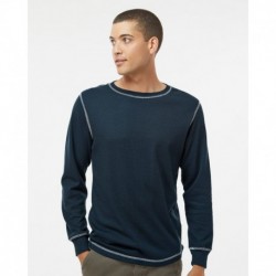 J. America 8238 Men's Vintage Thermal Long Sleeve T-Shirt