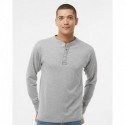 J. America 8244 Men's Vintage Brushed Jersey Henley
