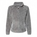 J. America 8463 Women's Boundary Shag Frosty Sherpa Full-Zip