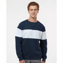 J. America 8646 Unisex Varsity Fleece Crewneck Sweatshirt