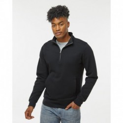 J. America 8717 Unisex Heavyweight Fleece Quarter-Zip Sweatshirt