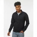 J. America 8717 Unisex Heavyweight Fleece Quarter-Zip Sweatshirt