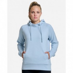 J. America 8753 Women's Apex Fleece Hooded Sweatshirt