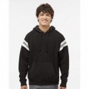 J. America 8847 Men's Vintage Athletic Hooded Sweatshirt