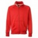 J. America 8858 Men's Vintage Polyester Fleece Track Jacket