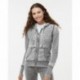 J. America 8913 Women's Zen Fleece Full-Zip Hooded Sweatshirt