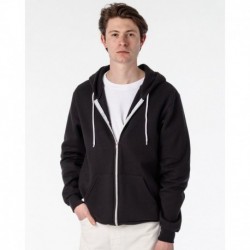 Los Angeles Apparel F97 Unisex USA-Made Flex Fleece Full-Zip Hooded Sweatshirt