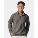 Next Level 1580 Unisex Garment-Dyed Quarter-Zip Sweatshirt