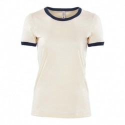 Next Level 3904 Women's Ringer Tee