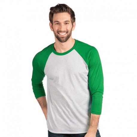 Next Level 6051 Unisex Triblend Three-Quarter Raglan T-Shirt