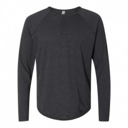 Next Level 6072 Men's Triblend Henley T-Shirt