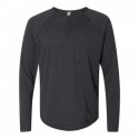 Next Level 6072 Men's Triblend Henley T-Shirt